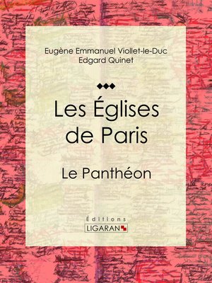 cover image of Les Eglises de Paris